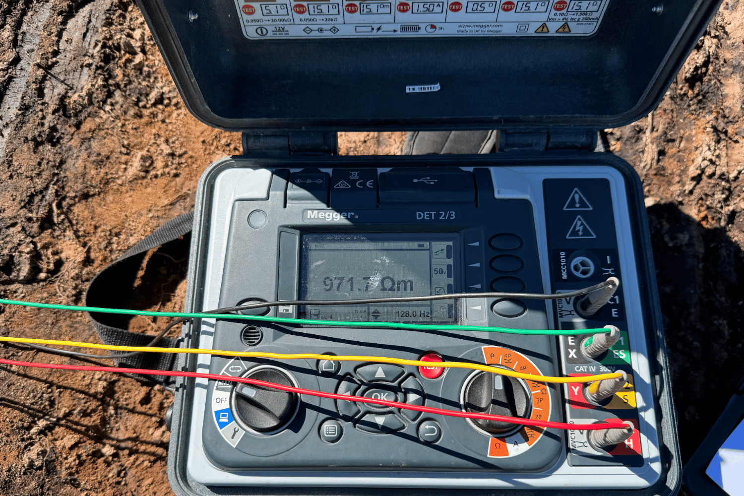 Soil Resistivity Testing for a UK BESS Development